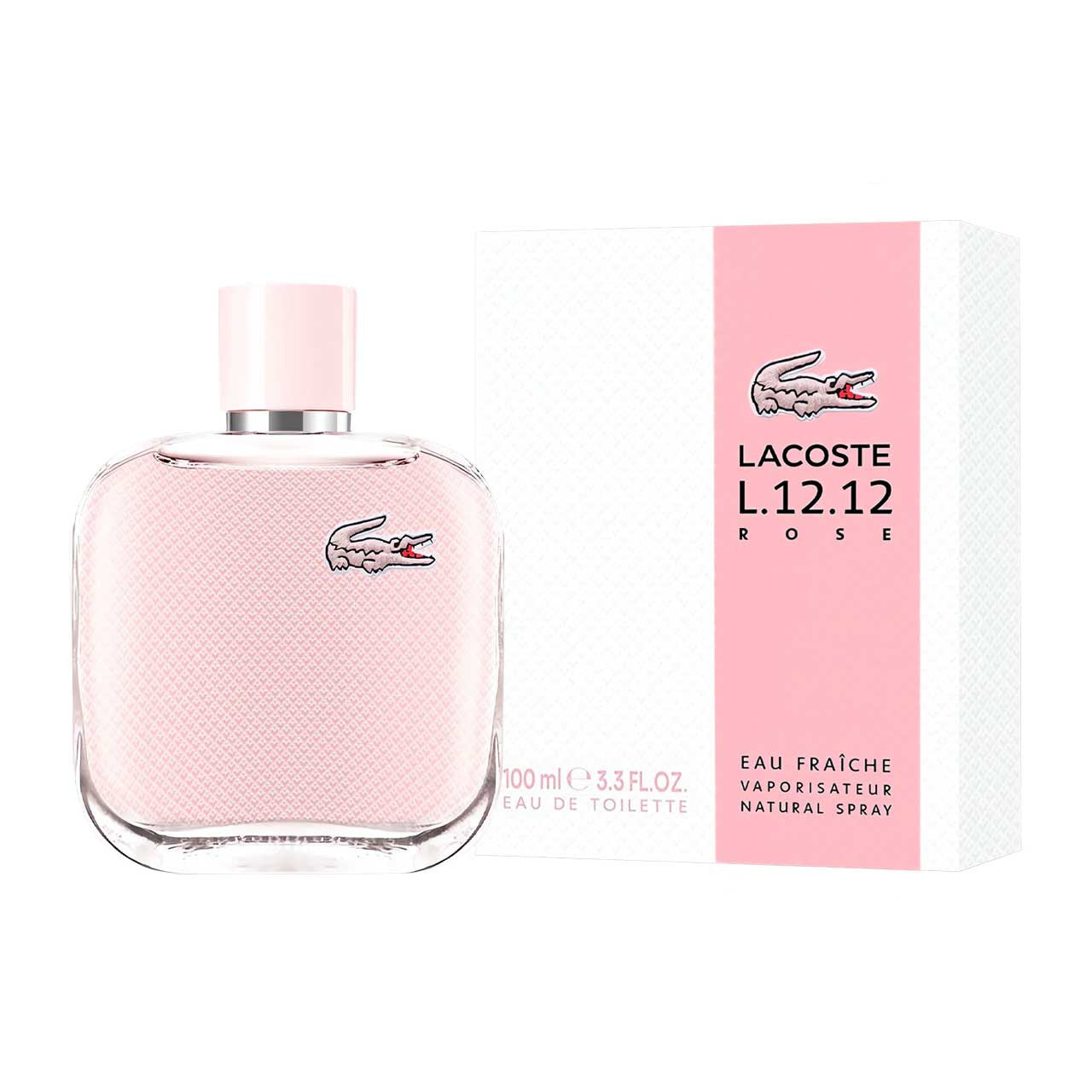 LACOSTE - L.12.12 ROSE EAU DE FRAÎCHE - EDT - DAMA